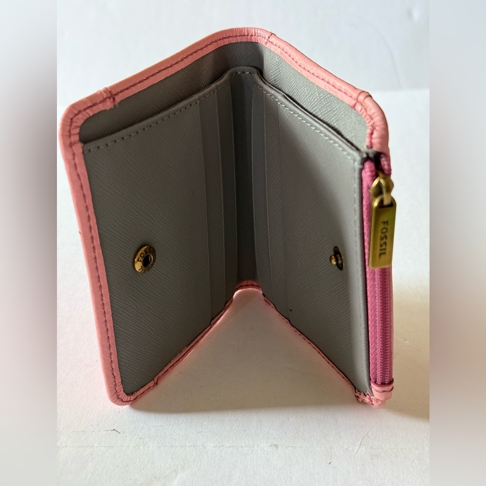 FOSSIL Dust Rose Mini Wallet - Picture 3 of 5
